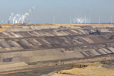 Braunkohletagebau Garzweiler, Nordrhein-Westfalen, Deutschland