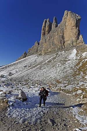 Drei Zinnen, Hochpustertall, Sexten, Provinz Südtirol, Trentino-Südtirol, Italien